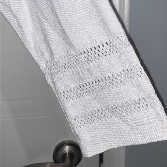 *BRAND NEW* White 3/4 sleeve cardigan - Picture 3 of 4